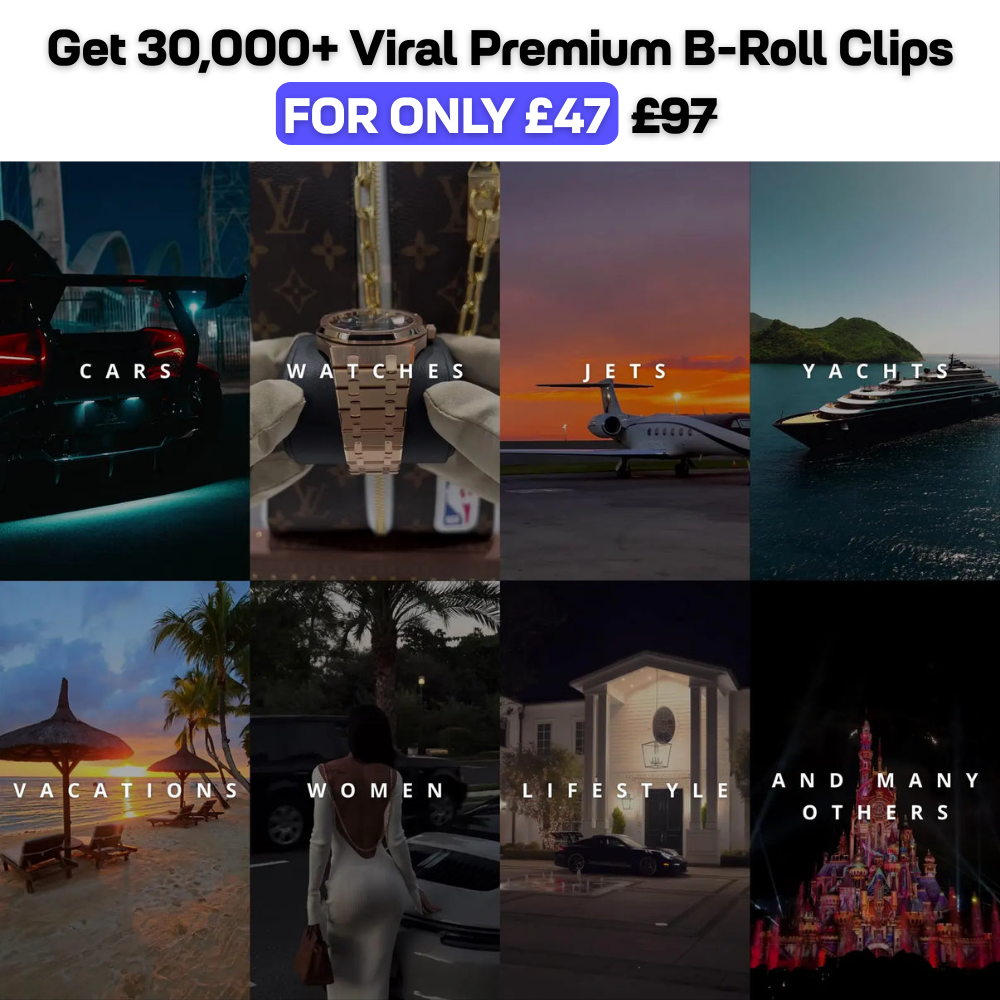 Ultimate Creator Vault — 30,000+ Viral B-Roll Clips